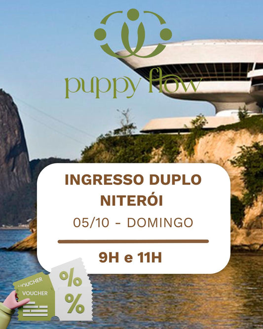 Puppy Yoga 05 de outubro INGRESSO DUPLO - Niterói